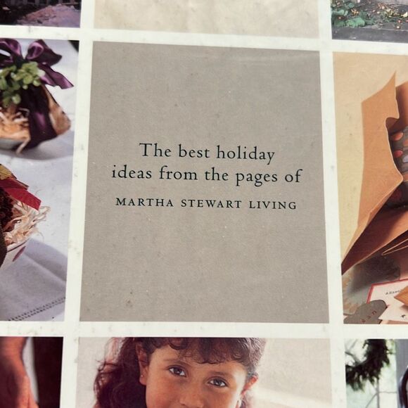 1995 Vintage MARTHA STEWART Living Handmade Christmas Best of Book EUC Hardcover - Picture 4 of 16